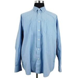 Natural Issue Cotton Long Sleeve Button Shirt Mens XXL